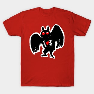 MOTHMAN buddy little baby mothman bae cute chibi T-Shirt